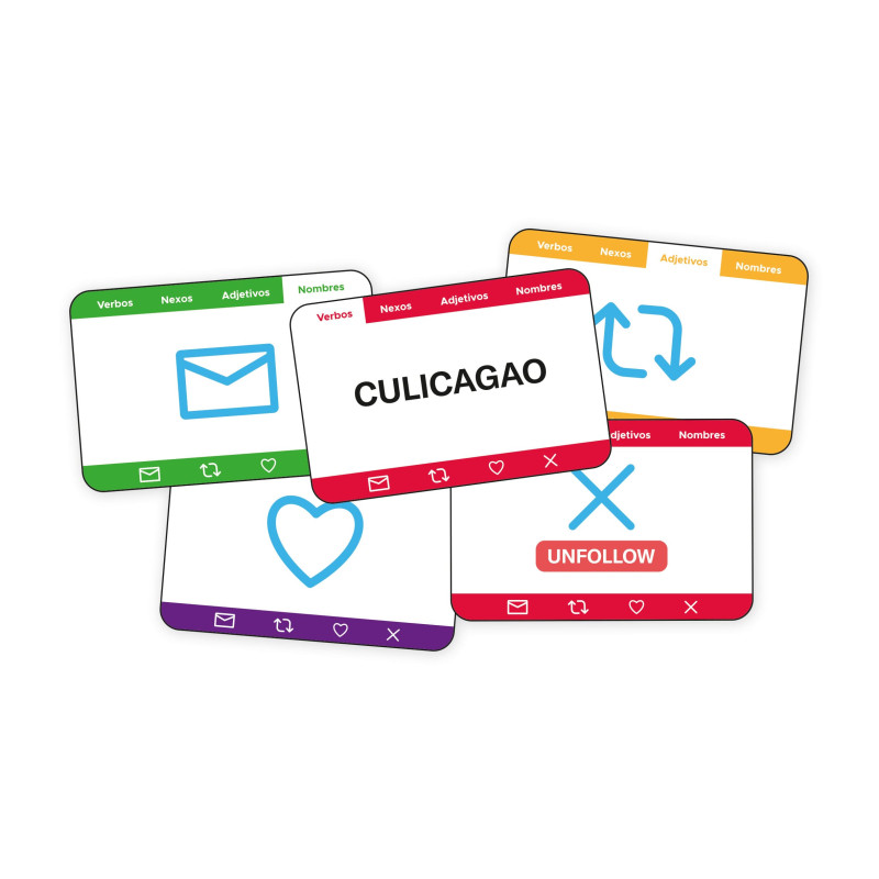 Contenido Unfollow: mazo de cartas y reglas rápidas