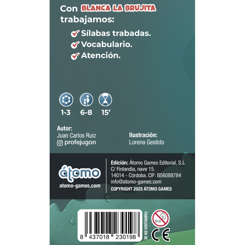 Sílabes trabades, vocabulari i atenció +6.