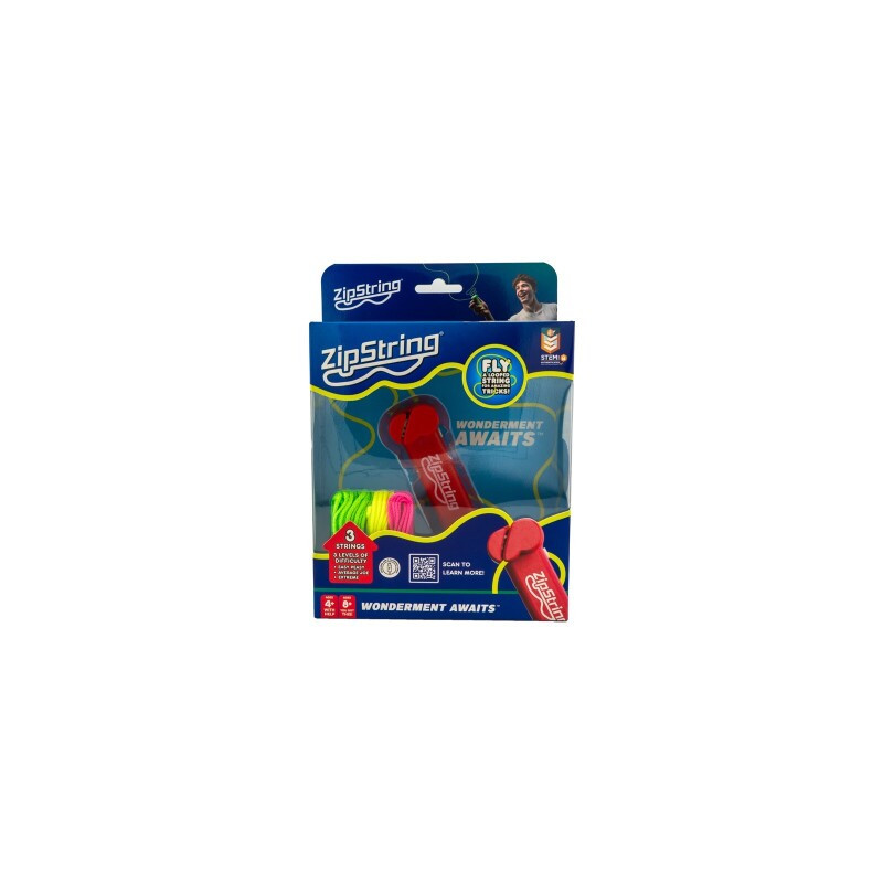 Contingut ZipString Rojo: 3 cordes S M L i instruccions