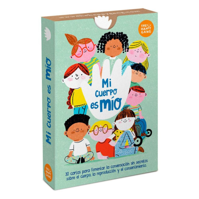 Flashcards Mi Cuerpo es Mío caja y 30 cartas ilustradas
