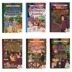 Mini puzzle portadas libros famosos