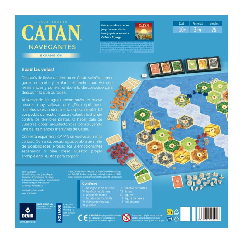 Catan Navegantes nueva edición