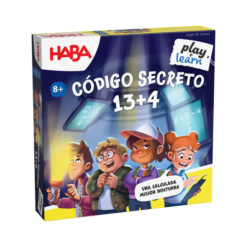 Código secreto 13+4 - Juego de cálculo mental en español