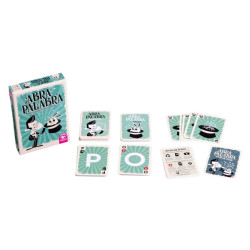 detalle de las cartas del juego Abra Palabra