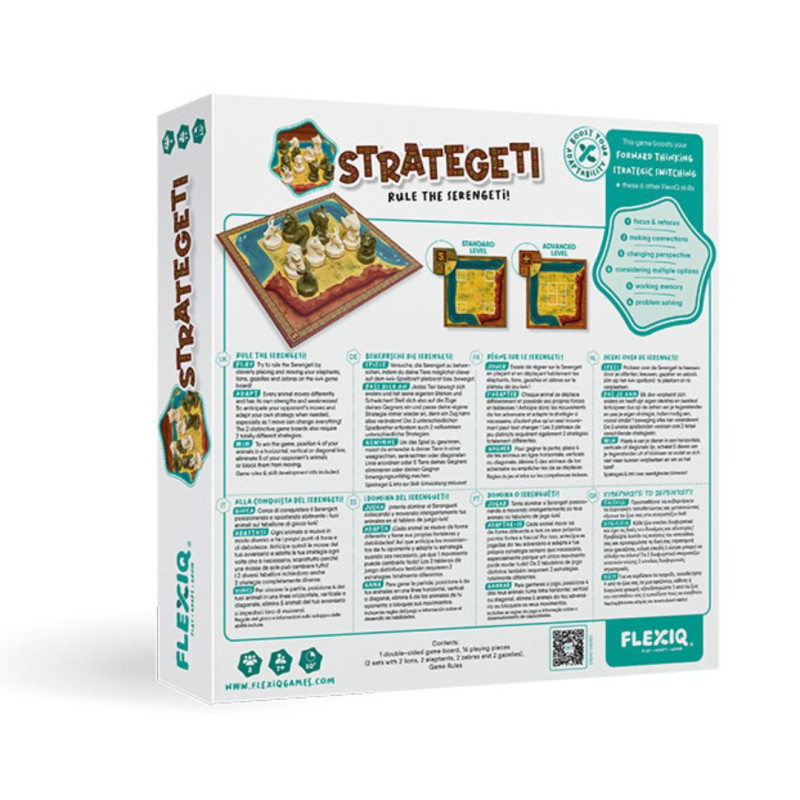 Strategeti — Juego de estrategia para 2 jugadores.
