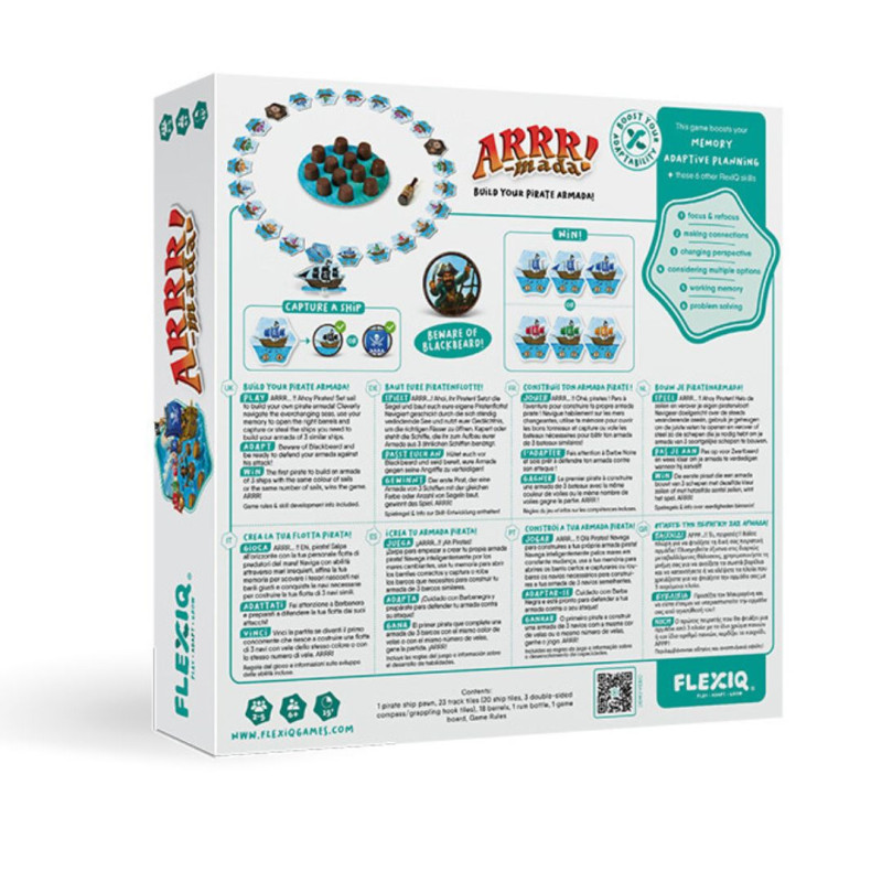 Arrr-Mada capsa del joc i components