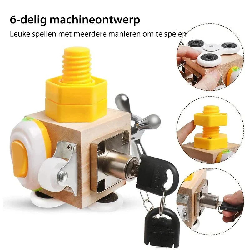 Cub d'Activitats 7 en 1 per destresa manual