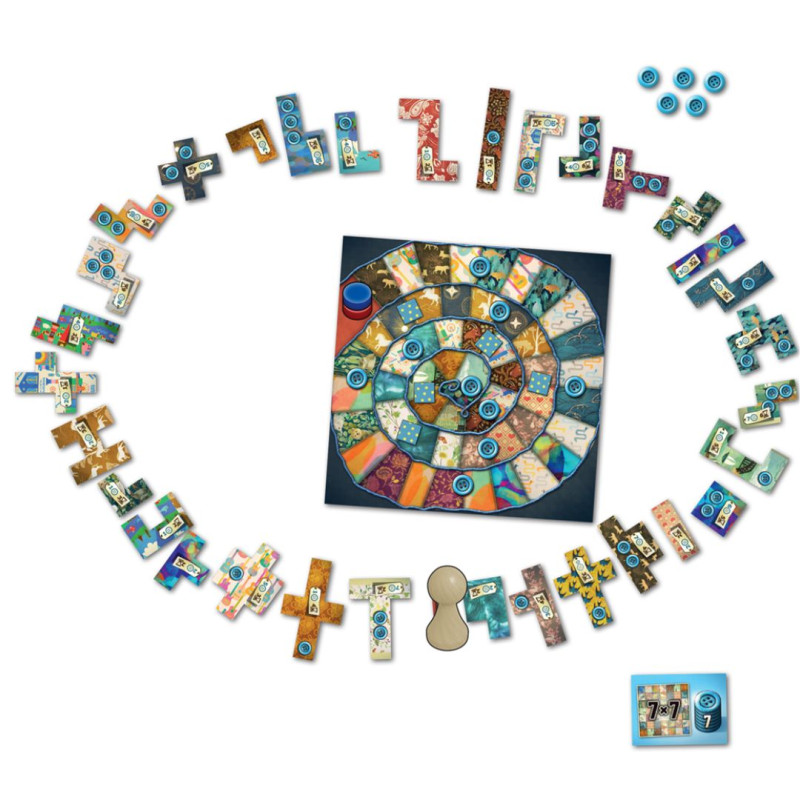 Patchwork - Juego de estrategia para 2 jugadores Nueva Edición 2025
