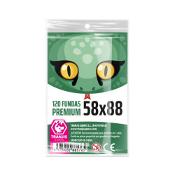 Fundas Serpiente - 120 fundas PREMIUM 58x88 mm
