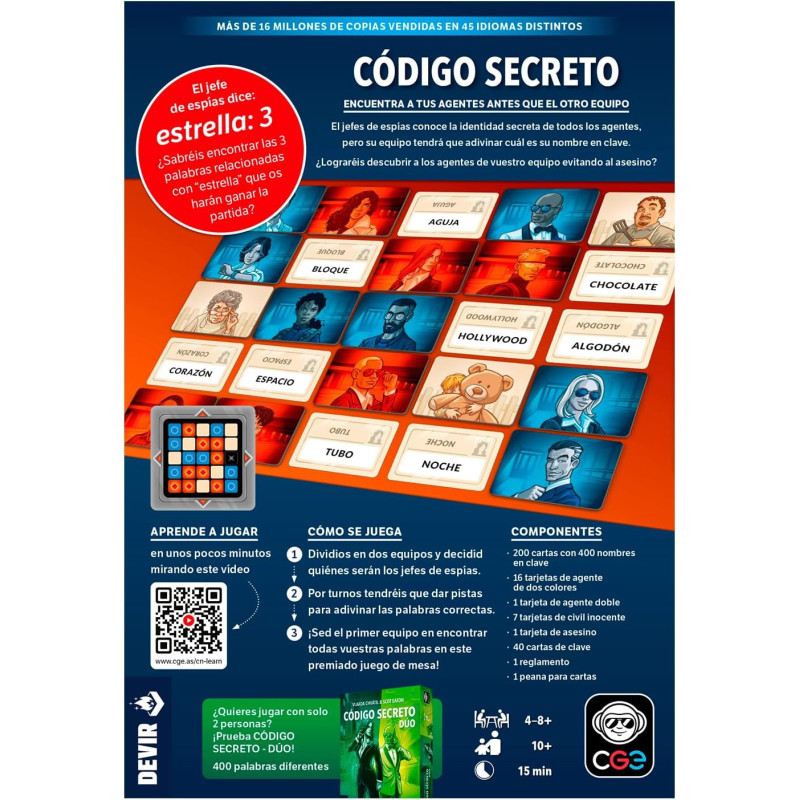 joc d'endevinar paraules en espanyol