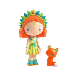 casita mini con 2 figuritas Djeco