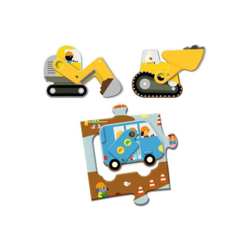 Puzzle Gigante Construcción