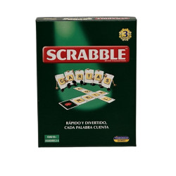 Scrabble Cartas - Juego de palabras rápido y portátil