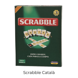 Scrabble Cartas Catalán - Juego de palabras rápido y portátil
