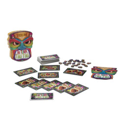 Te Toka Tiki Tiki juego de mesa de rapidez y atención