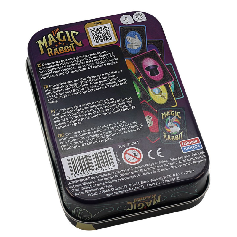 Magic Rabbit joc de cartes familiar amb conills màgics