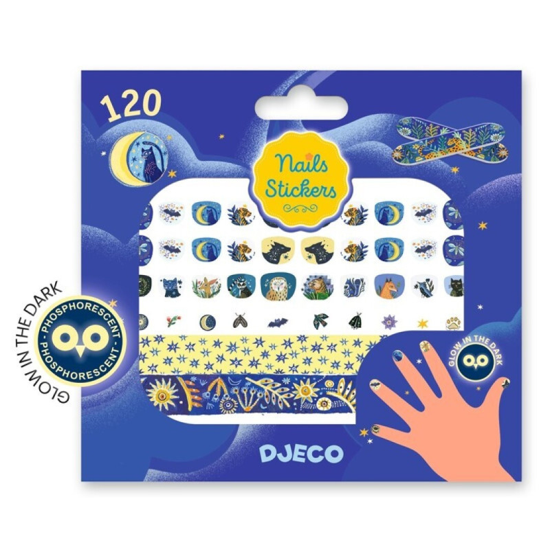 Adhesivos para uñas Reflejos de luna