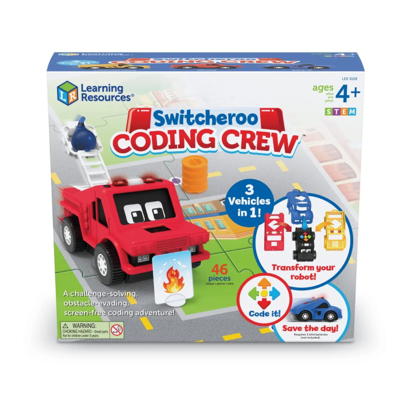 Robot educativo Switcheroo Coding Crew