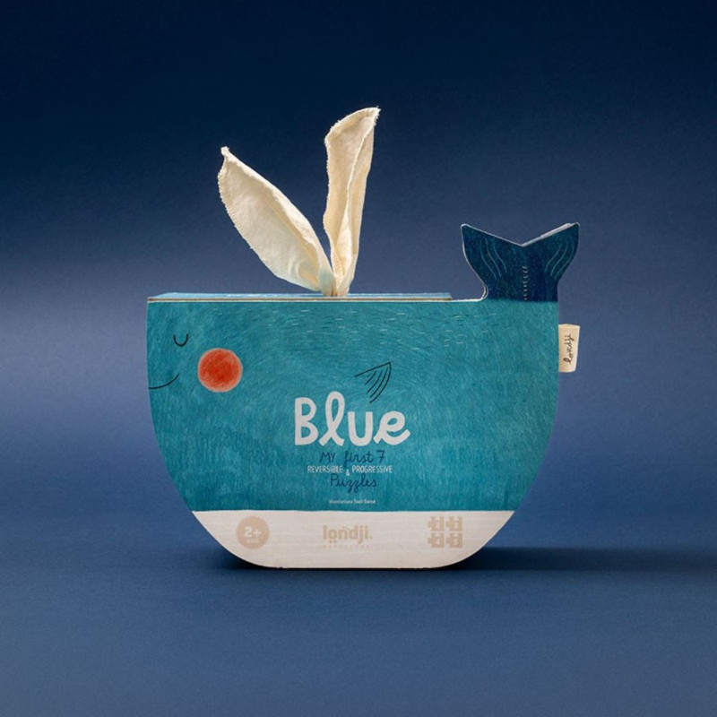 Blue - Mis primeros 7 puzzles reversibles