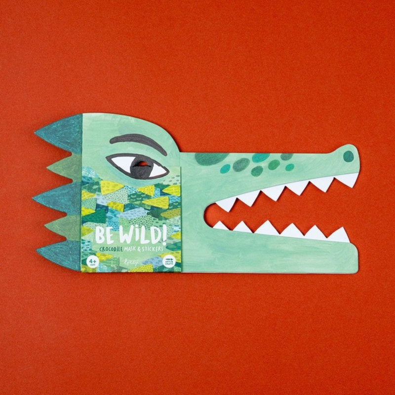 Be Wild Crocodile Mask Londji Be Wild Crocodile Mask Londji