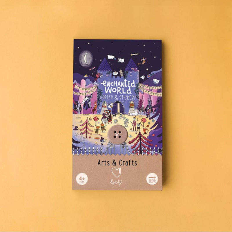 Enchanted Poster & Stickers Londji Enchanted Poster & Stickers Londji