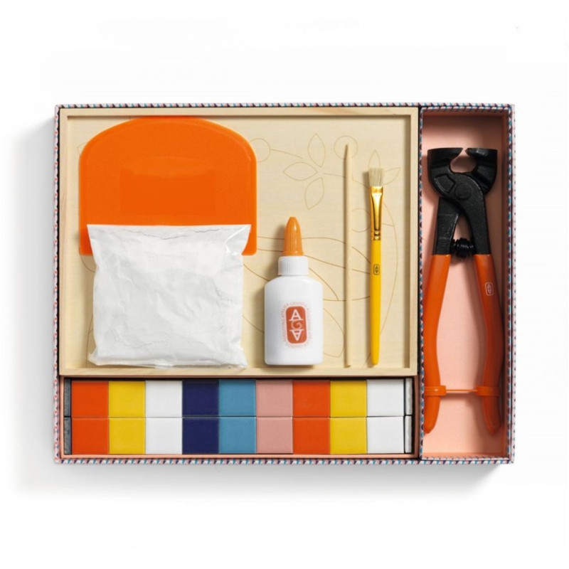 Arte en mosaico con cerámica Djeco