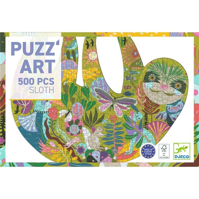 Puzzle Art Perezoso - 500 piezas