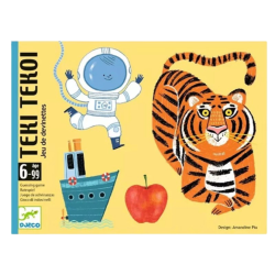 qui sóc? Joc d’endevinalles i observació de Djeco