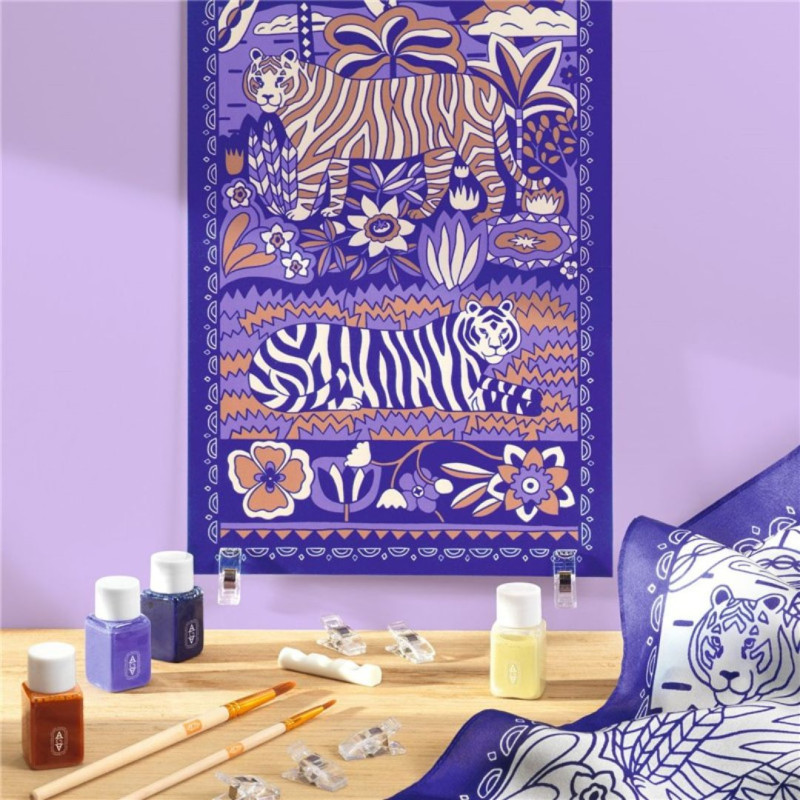 fular seda para pintar