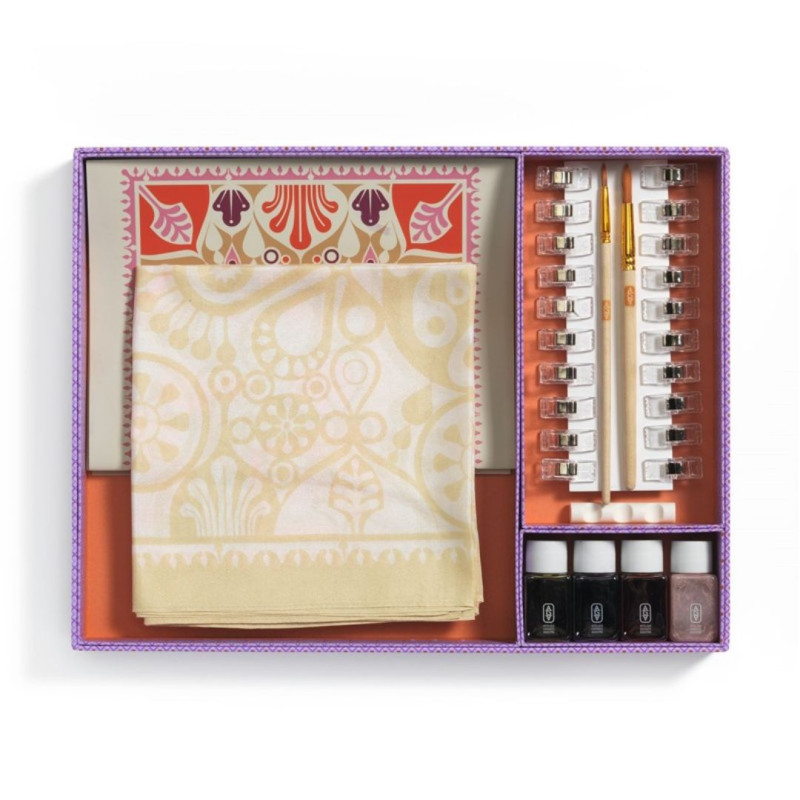 pintura sobre seda kit