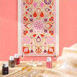 fular seda para pintar