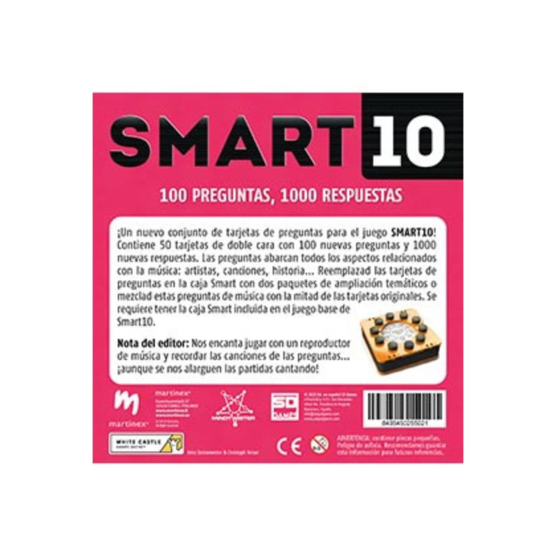 Smart 10 ampliación Musica