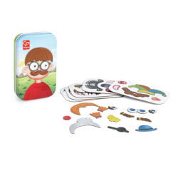 juego magnético piezas caras