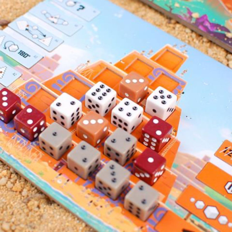 construir pirámide dados