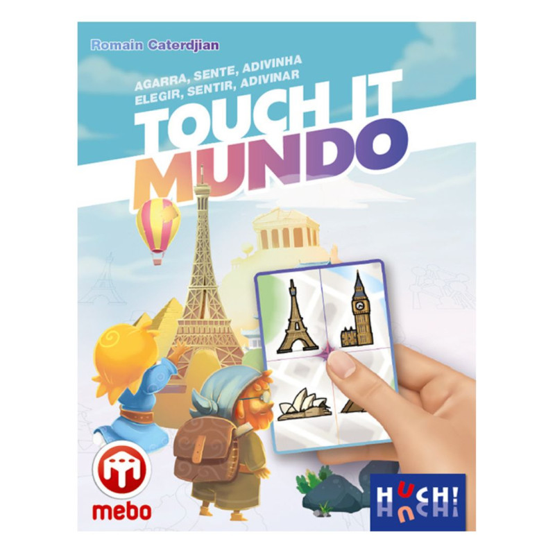 Touch it Mundo - Juego de cartas táctil