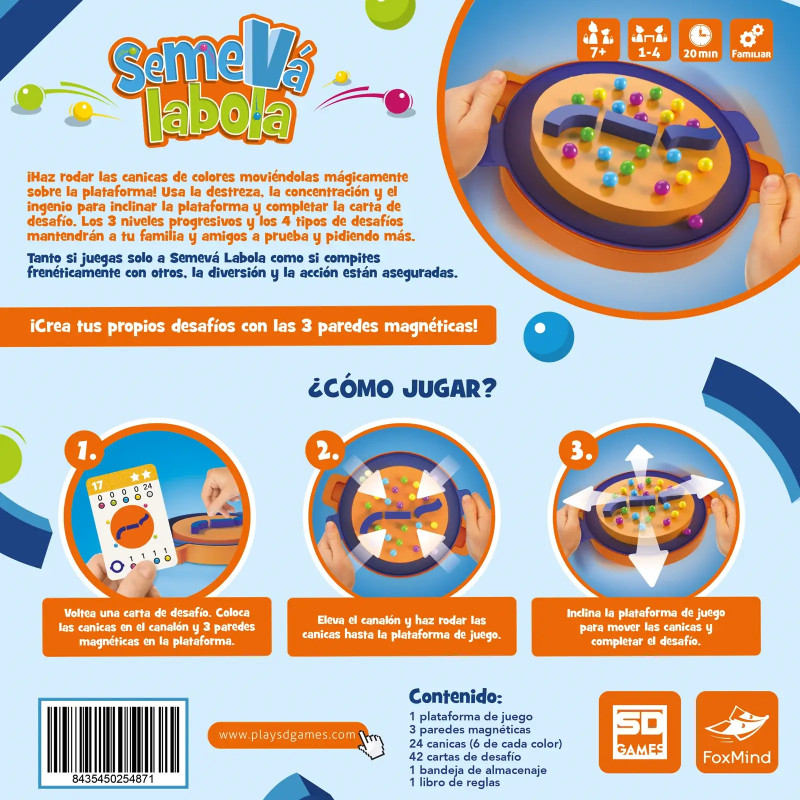 Semevá Labola - Juego de canicas y equilibrio