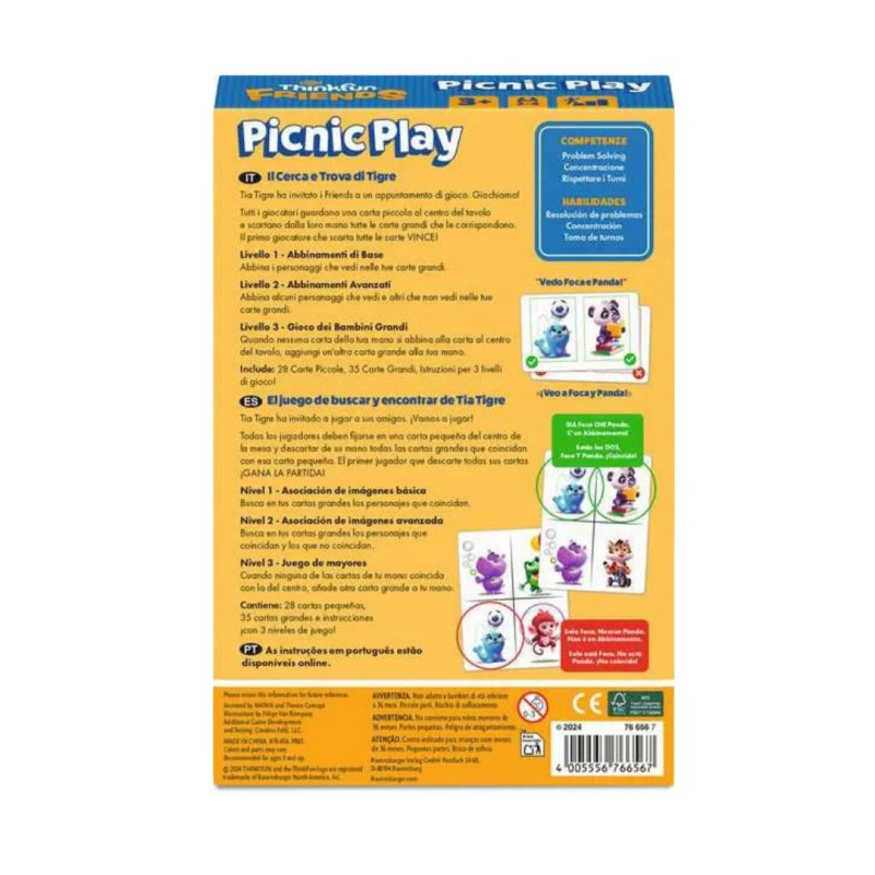 Picnic Play ThinkFun Friends