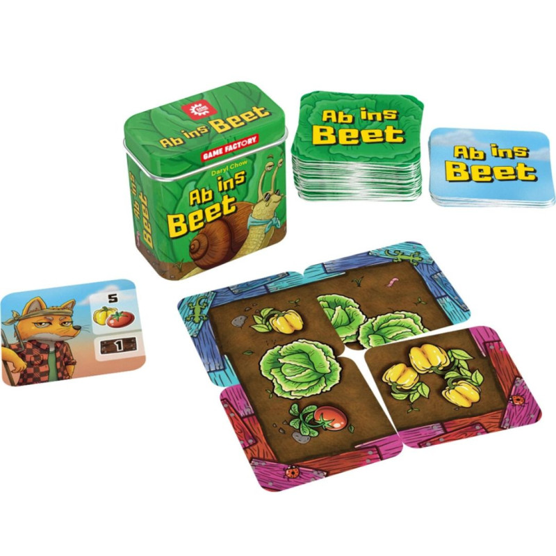 juego huerto colocación