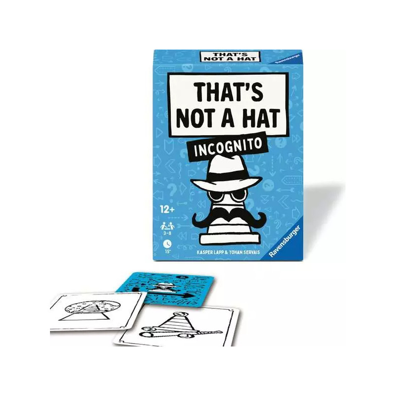 That's not a Hat 3 (blau) - original joc de memòria per a 3-8 jugadors