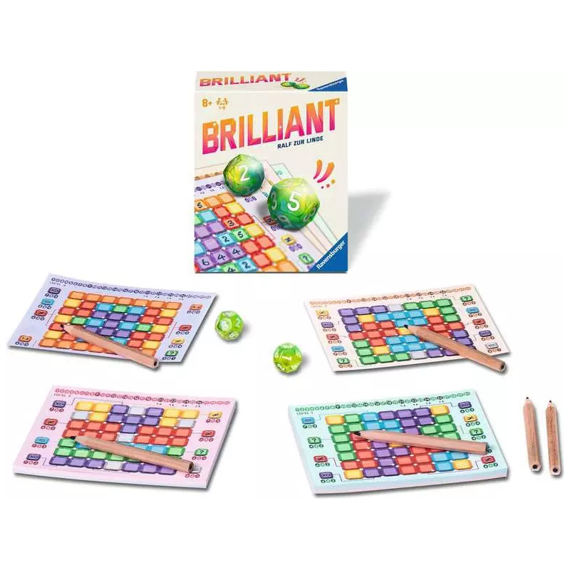 Brilliant - juego roll and write