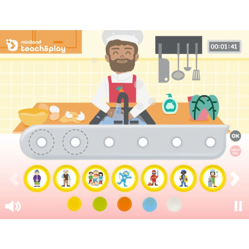 Juego de lenguaje Send a Message