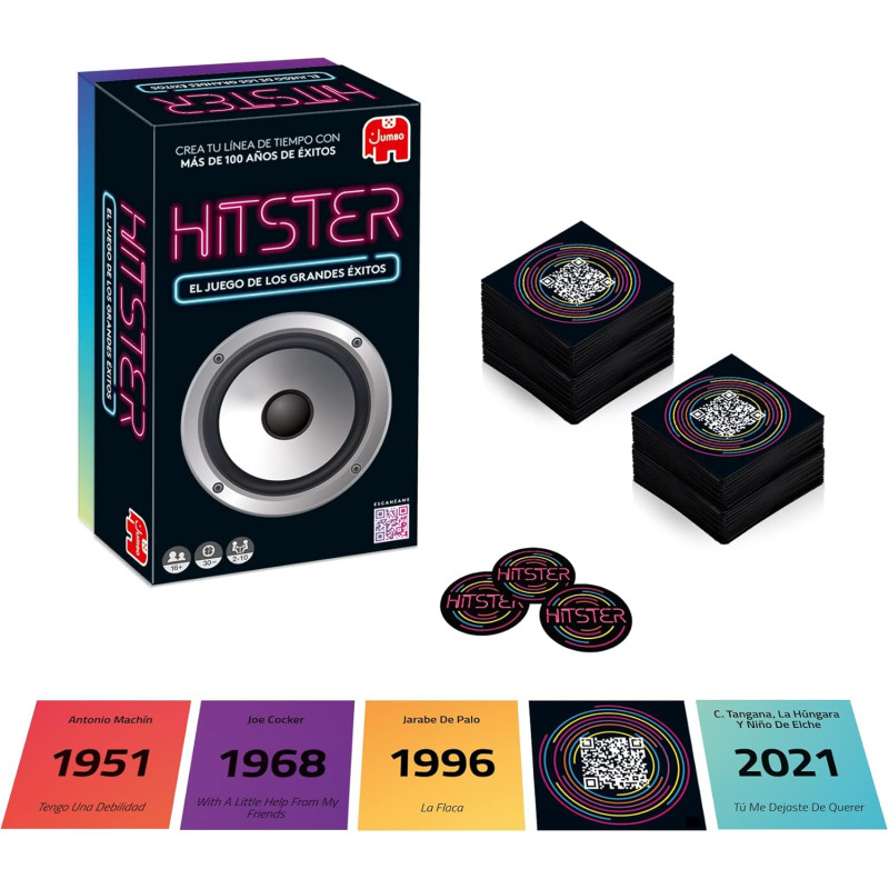 Hitster — Joc musical i línia temporal