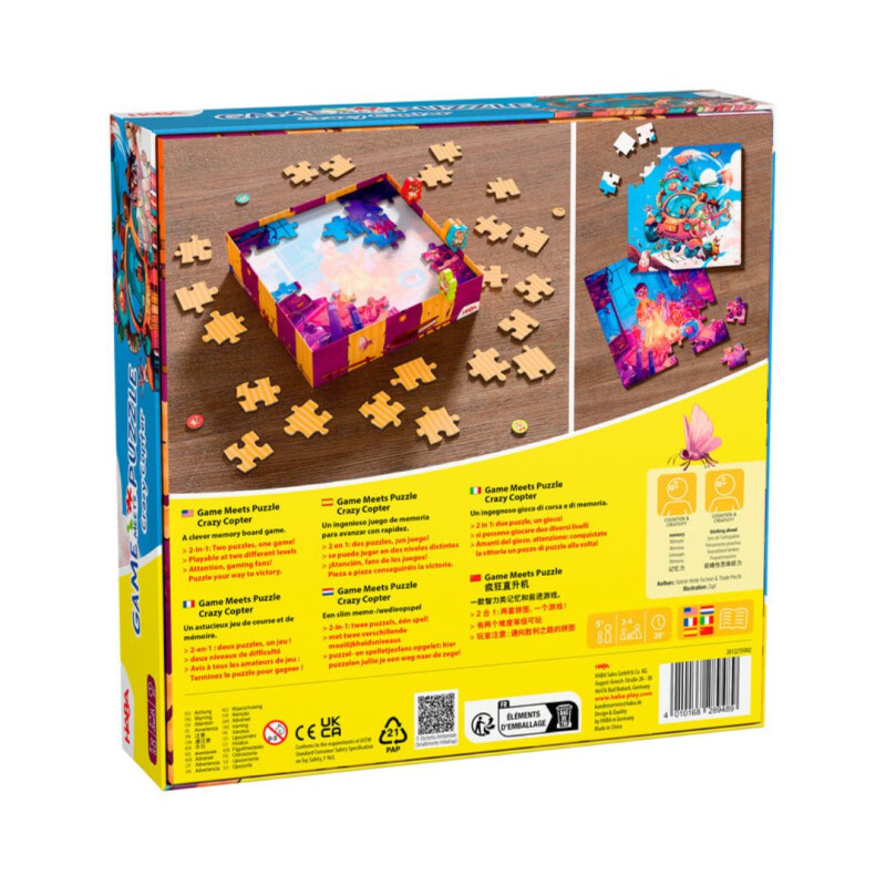 Game Meets Puzzle Crazy Copter