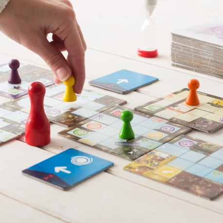 Magic Maze - joc cooperatiu per a 1-8 jugadors