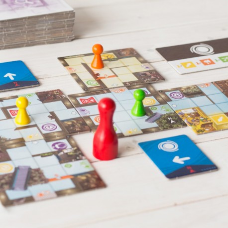 Magic Maze - juego cooperativo para 1-8 jugadores