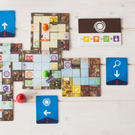 Magic Maze - joc cooperatiu per a 1-8 jugadors