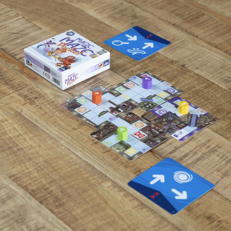 Magic Maze POCKET - juego cooperativo para 1-8 jugadores