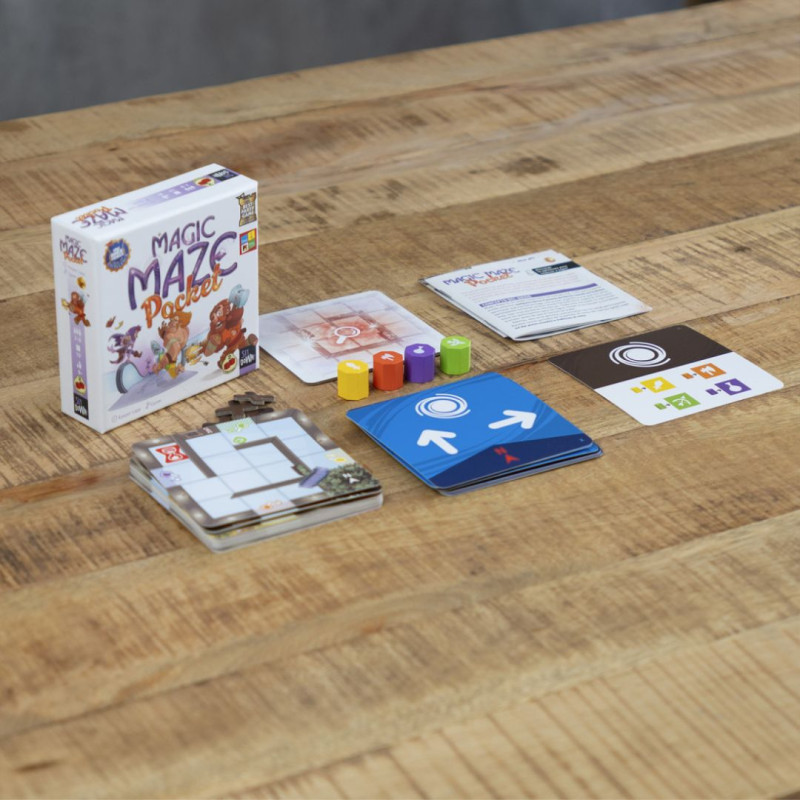 Magic Maze POCKET - juego cooperativo para 1-8 jugadores