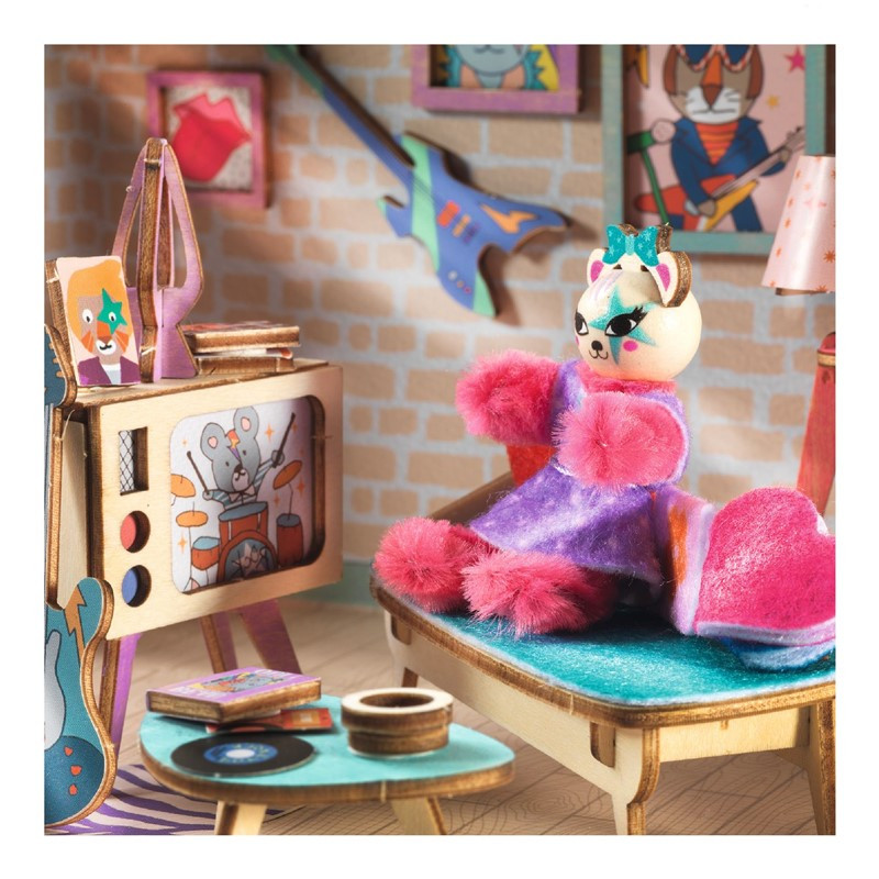 Kit Creativo Mi House Stella — Casita miniatura para montar y decorar