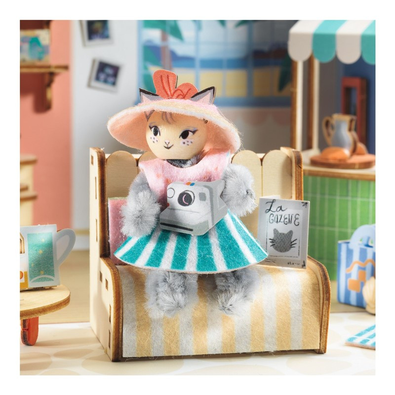 Kit Creatiu Mi House Mia - Caseta miniatura per muntar i decorar